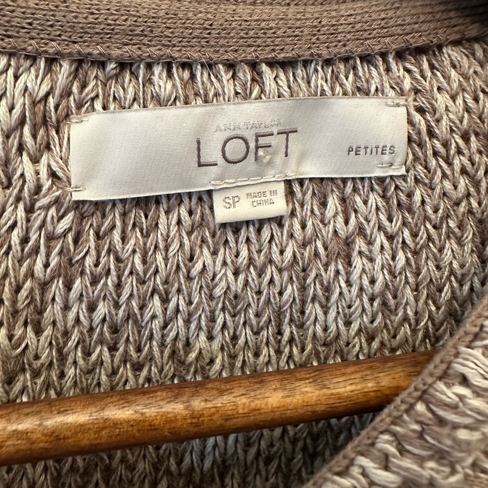 Petite Loft Sweater Jacket - image 4